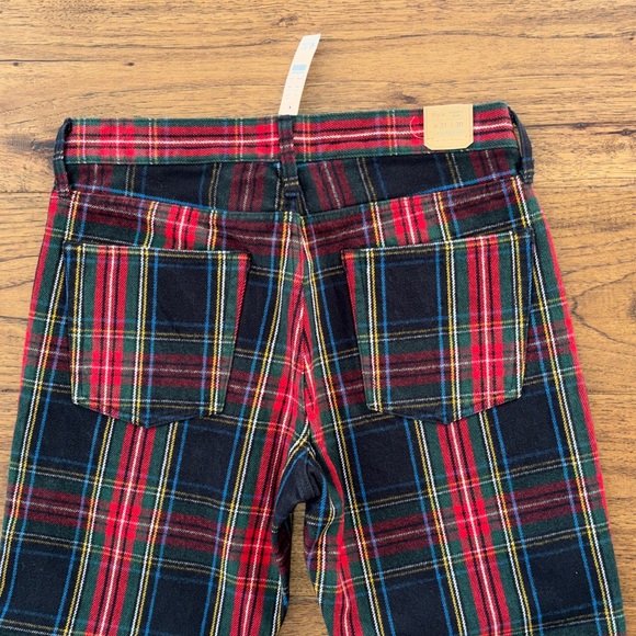J.Crew Classic five-pocket brushed twill pant in plaid  - 31 x 30 - Picture 10 of 11